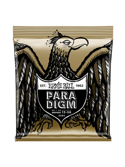 Струны для акустической гитары 13-56 ERNIE BALL 2084 Paradigm 80/20 Bronze Medium