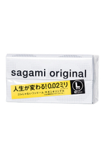 Презервативы Sagami Original 0.02 L-size полиуретановые №10