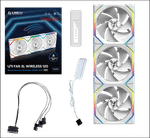 Вентилятор для корпуса Lian Li UNI FAN SL WIRELESS 120 3x120mm wit controller White G99.12RSL1W3W.00