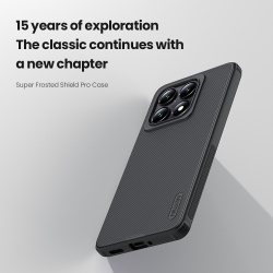 Усиленный двухкомпонентный чехол от Nillkin для Xiaomi 14T, серия Super Frosted Shield Pro