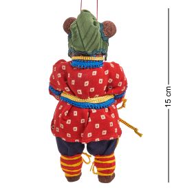 RK-874/2 Кукла подвесная «Медведь в колпаке с тыквой»