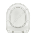 Сиденье для унитаза дюропласт микролифт белое Debba Round Roca ZRU9307607