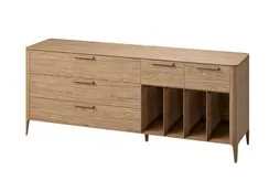 Тумба Type oak 5 ящиков 4 полки ширина 200 см (натуральный дуб)