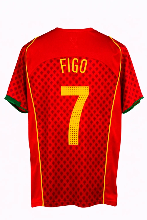 Футболка футбольная Сборной Португалии Луиш Фигу 7