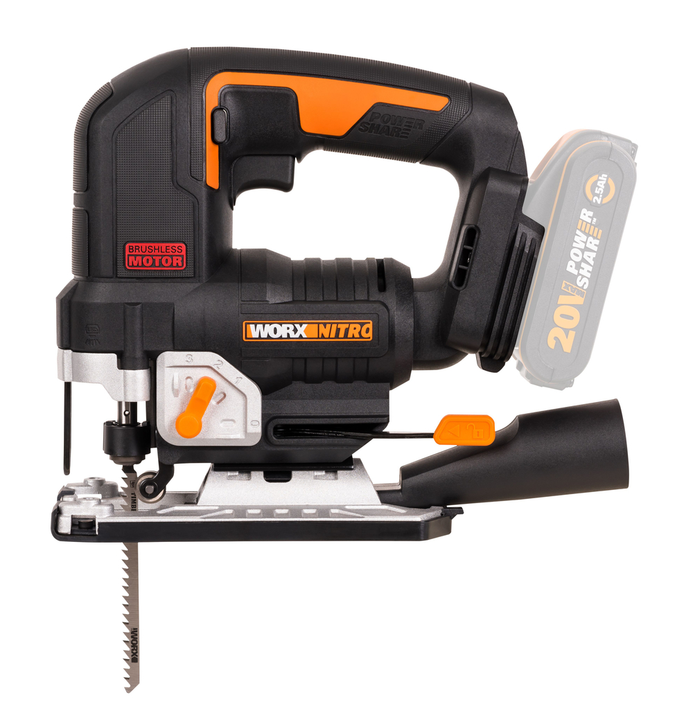 Лобзик аккумуляторный бесщёточный WORX W542.9