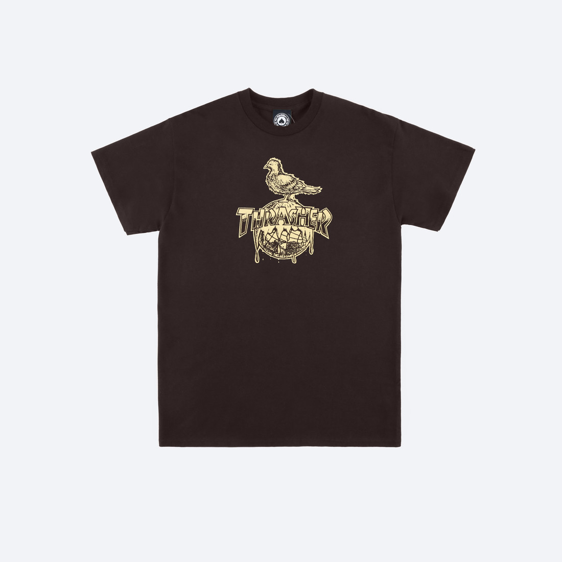 Купить Футболка Thrasher Cover The Earth T-Shirt (dark chocolate)
