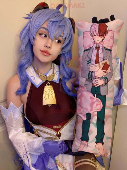 Мини дакимакура Кацуки Бакуго и Шото Тодороки из Моя геройская академия арт. M0576, 60х20 см