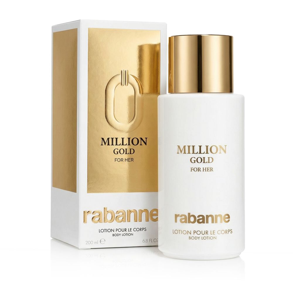 Rabanne Million Gold For Her Body Lotion 200 ml (woman)