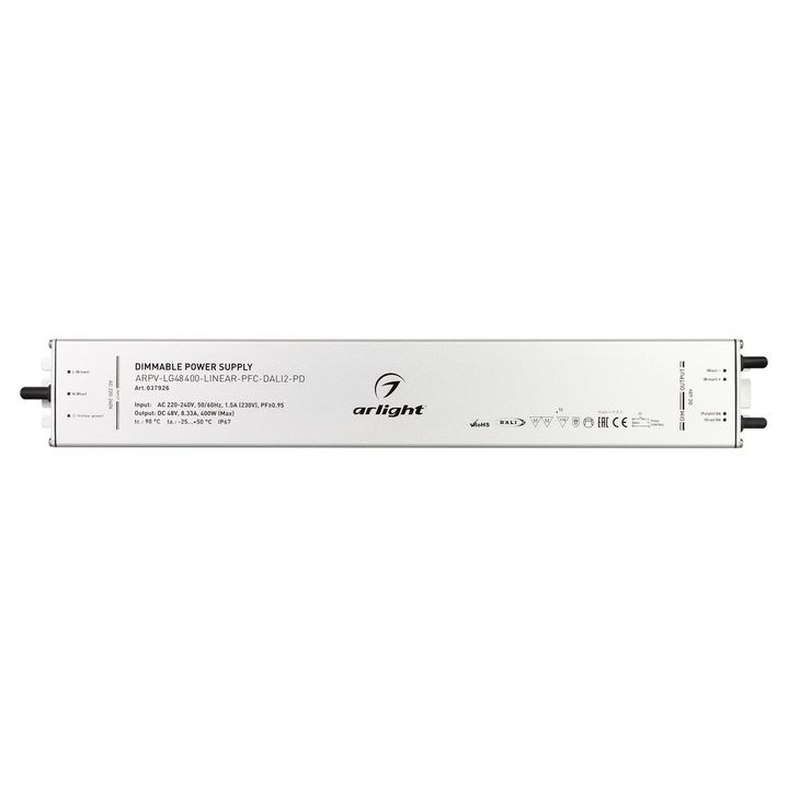Блок питания Arlight ARPV-LG48400-Linear-PFC-Dali2-PD 48V 400W IP67 8,3A 037926