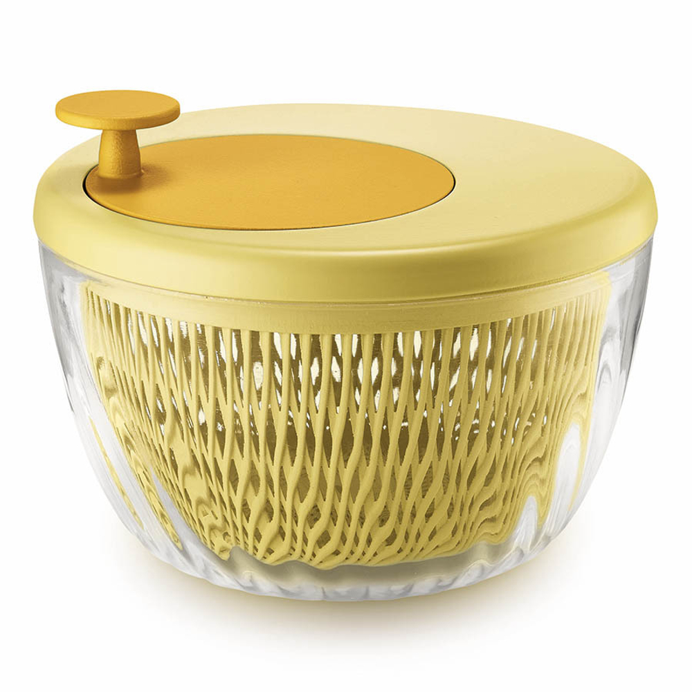 Сушилка для салата twist&dry, желтая