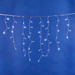 ULD-B3010-200-DTA WHITE IP20 Бахрома светодиодная с контроллером. 200 светодиодов. 3 м. белый. IP20. провод прозрачный