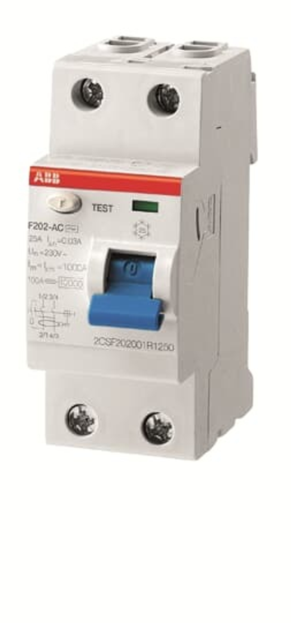 Выключатель дифференциального тока (ВДТ, УЗО)  ABB 2CSF202201R3630