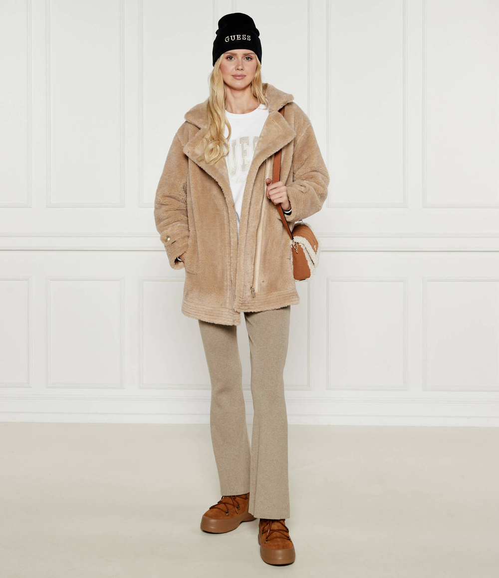 Пальто ELISABETTA GUESS - бежевый(W4BL16 WGHZ0)