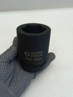 Головка торцевая ударная глубокая 6-гранная 38 мм 1"