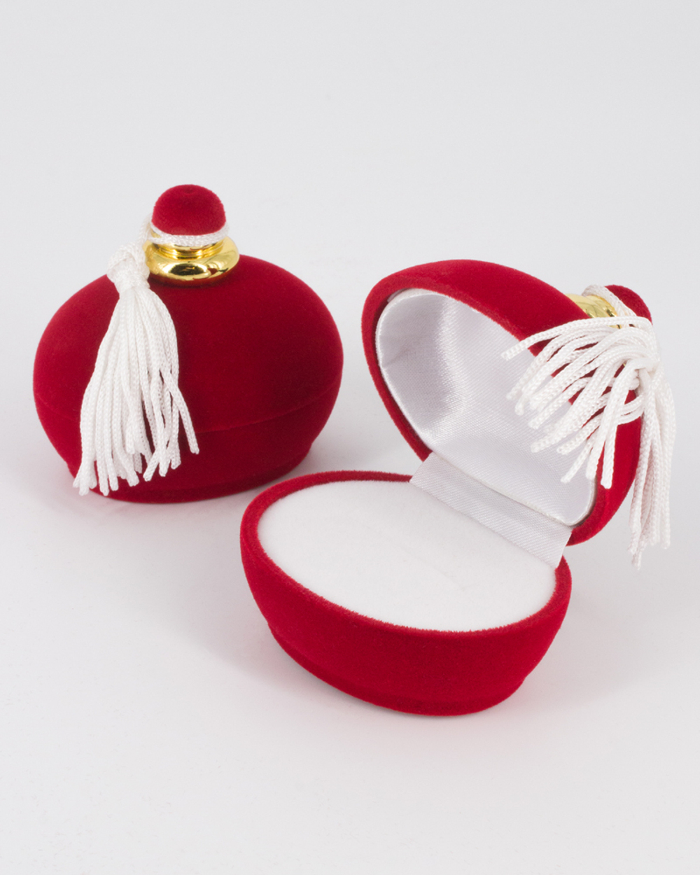 Футляр «Романтика» флакончик с кисточкой для кольца и серёг