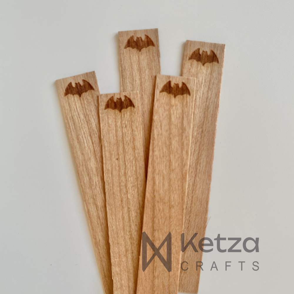 Деревянные фитили с дизайном