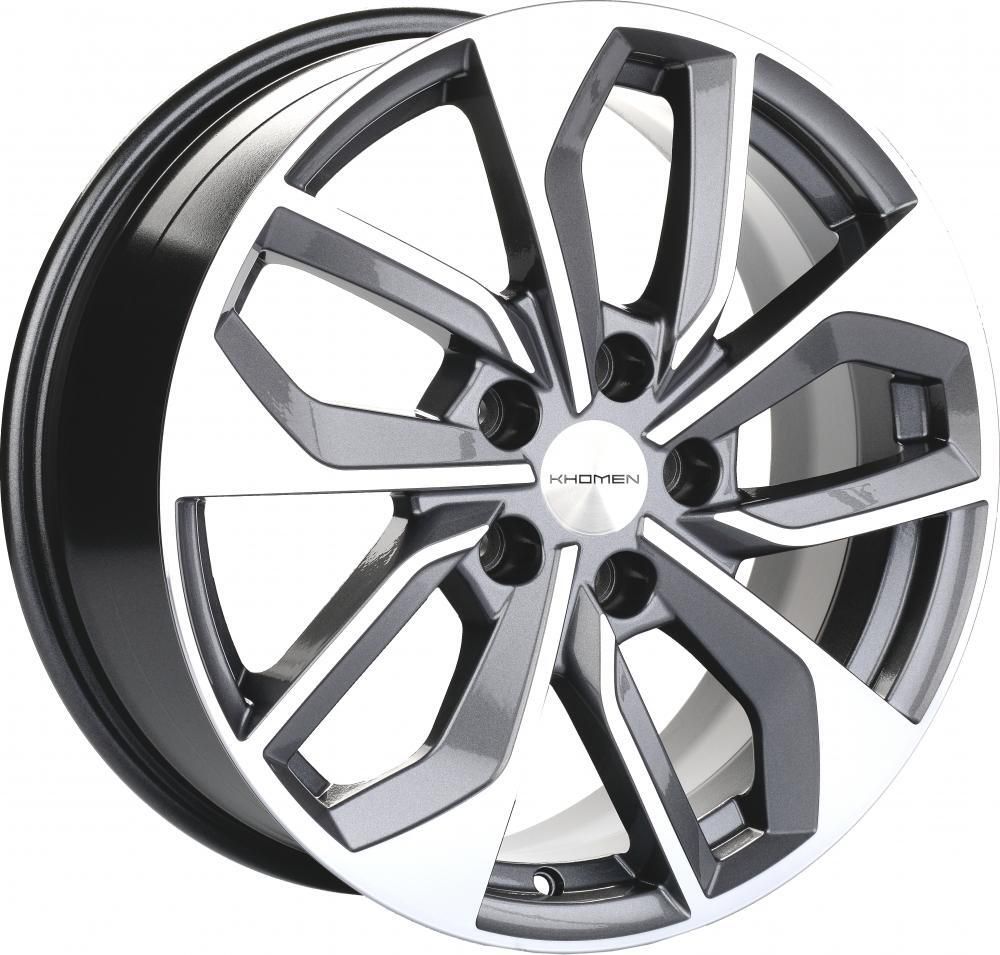 Khomen 1703 7x17 5x112 ET 46 Dia 66.6 (GFP)