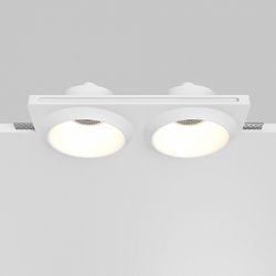 Встраиваемый светильник Maytoni Gyps Modern DL124-GU10-02-TRS-W