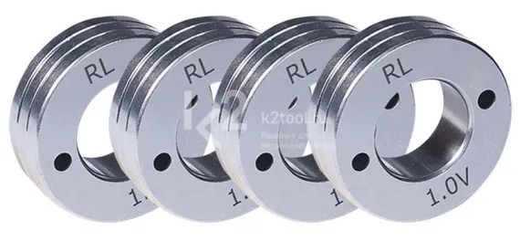 Стальные ролики 0,8/1,0 Fubag для DRIVE INMIG DW, 4 шт