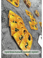 Номерки для гардероба акриловые 3х5 см