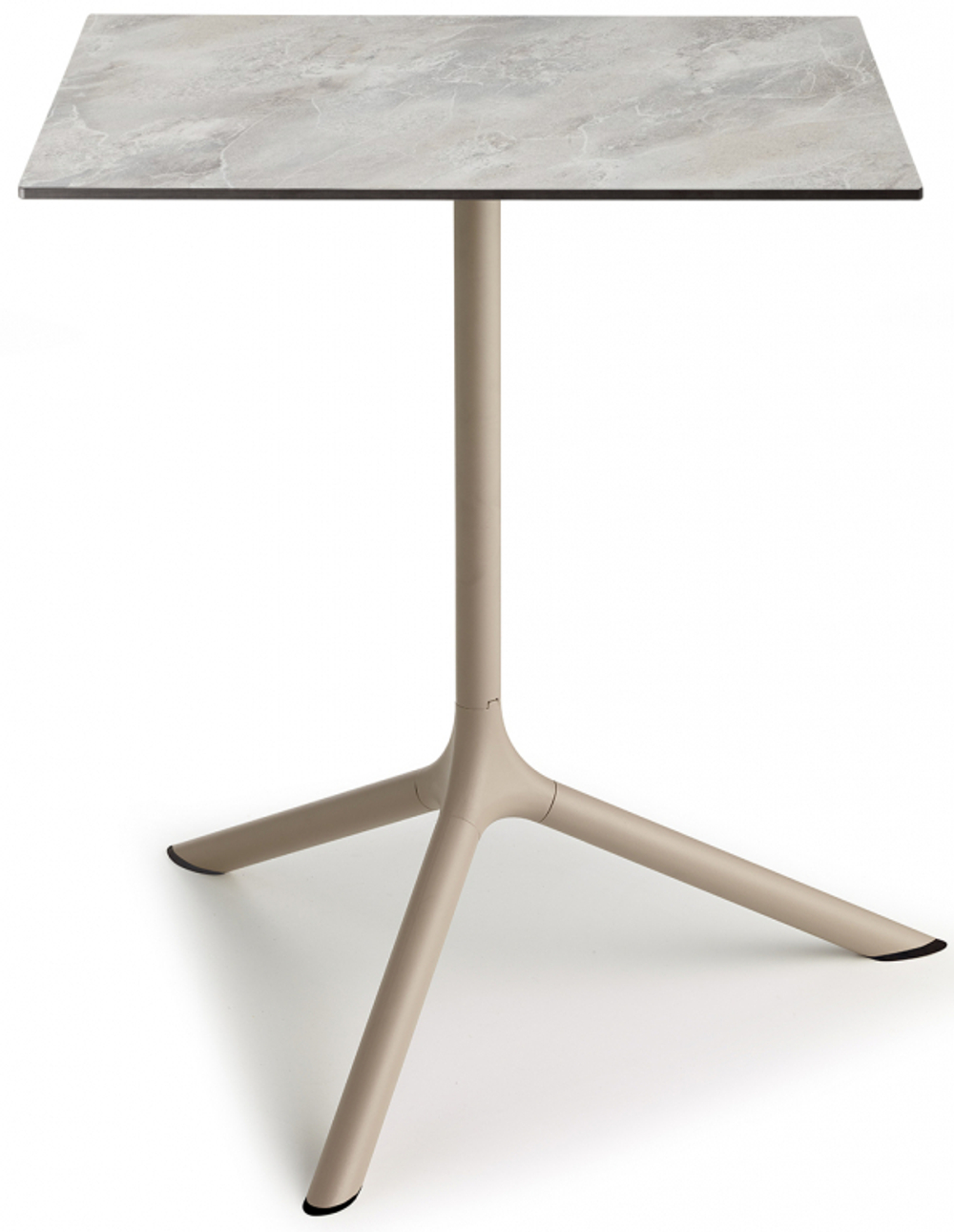 Стол ламинированный обеденный складной Scab Design Tripe Maxi Folding, тортора, каменный