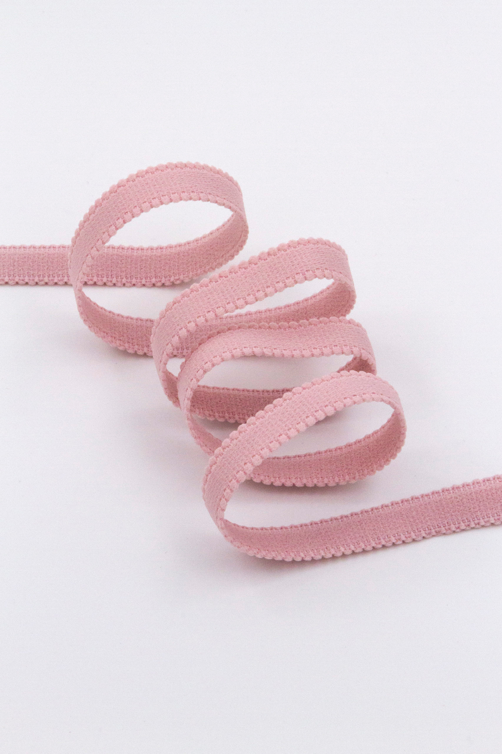 Резинка бретелечная пудровая матовая ширина 10 мм без учета фестона Lauma (Латвия)