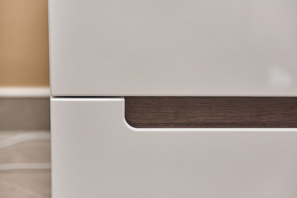 Тумба универсальная (для обуви) Стокгольм белый/белый глянец