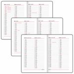 Ежедневник датированный 2023 А5 138x213 мм BRAUBERG "Rainbow", под кожу, зеленый, 114053