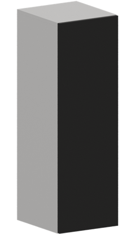 Кухня Модуль ШВ 309 Ликата / Черный матовый