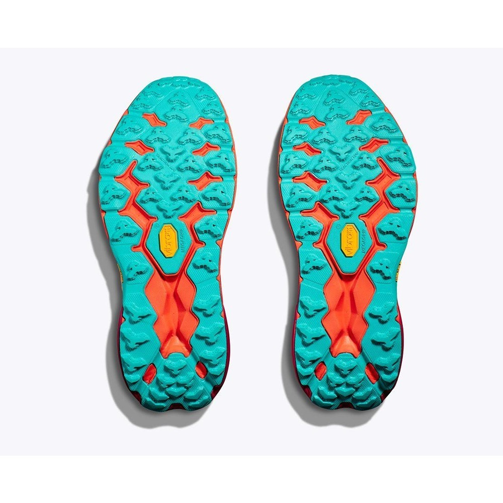 Кроссовки женские HOKA W SPEEDGOAT 5 WIDE IMPALA / FLAME