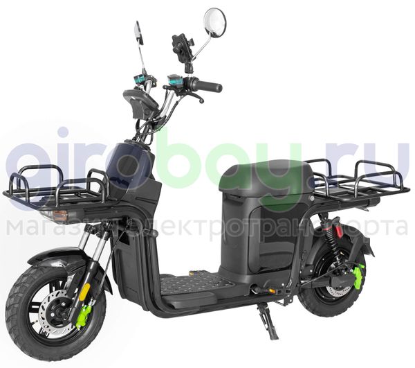 Электроскутер IKINGI XC-2 (60V/40Ah) - Черный фото №1