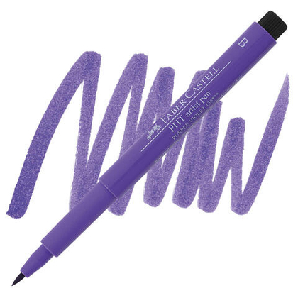 Faber-Castell Pitt Pen (B). 136 Purple Violet