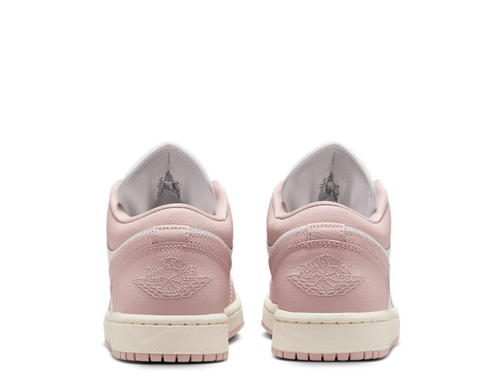 Кроссовки Air Jordan 1 Low White/Pink Oxford-Sail