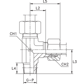 Штуцер FLC DL10 NPT 1/4 (в сборе)