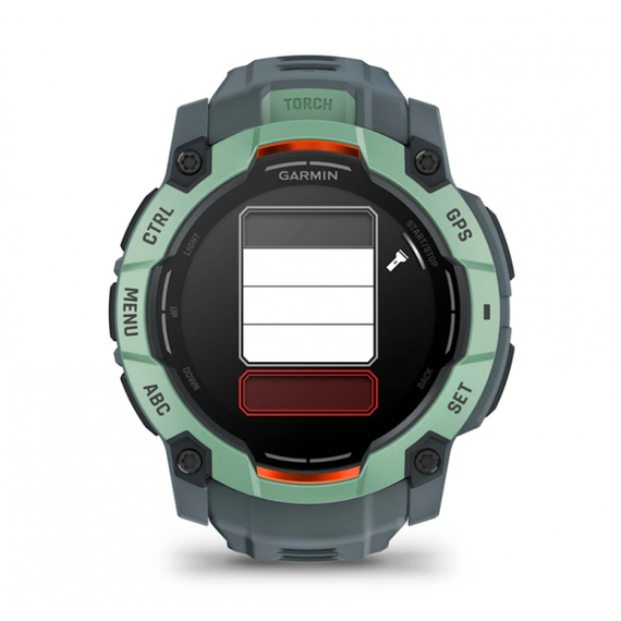 Garmin Instinct 3 AMOLED Neo Tropic — смарт-часы 50 мм с ярким экраном и GPS