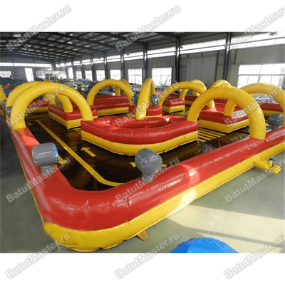 Надувная трасса для электромобилей