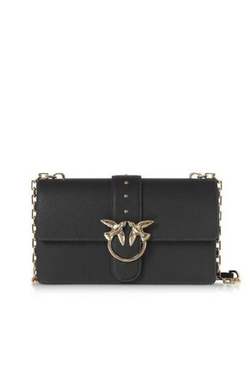 CLASSIC SIMPLY LOVE BAG GRAINY LEATHER - black