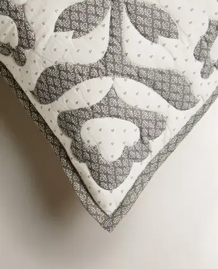 ZARA HOME НАВОЛОЧКА ДЛЯ ДЕКОРАТИВНОЙ ПОДУШКИ ДЛЯ ДЕТЕЙ С ПРИНТОМ, СЕРЫЙ