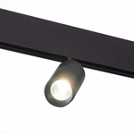 ST365.436.07 Магнитный трековый светильник Черный LED 1*7W 3000K 595Lm Ra&gt;90 36° IP20 L-xW44xH90 48V