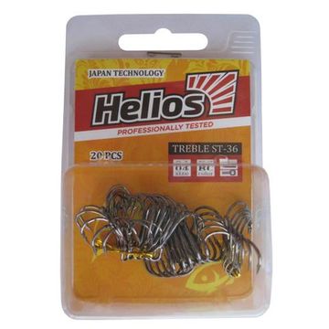 Крючок тройной ST-36 №12 цвет BC (20шт) Helios (HS-ST-36-12)
