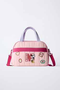 ZARA СУМКА-БОУЛИНГ MINNIE MOUSE © DISNEY, РАЗНОЦВЕТНЫЙ