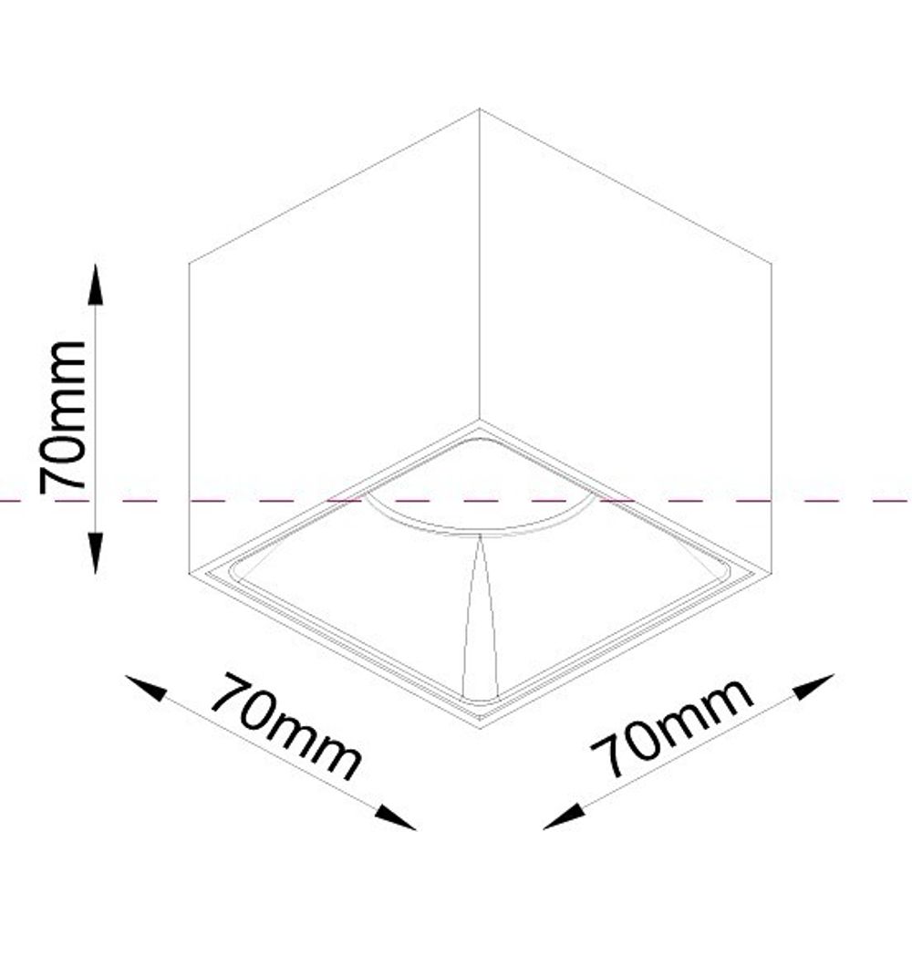 Накладной светильник Maytoni Alfa LED C065CL-L12W3K