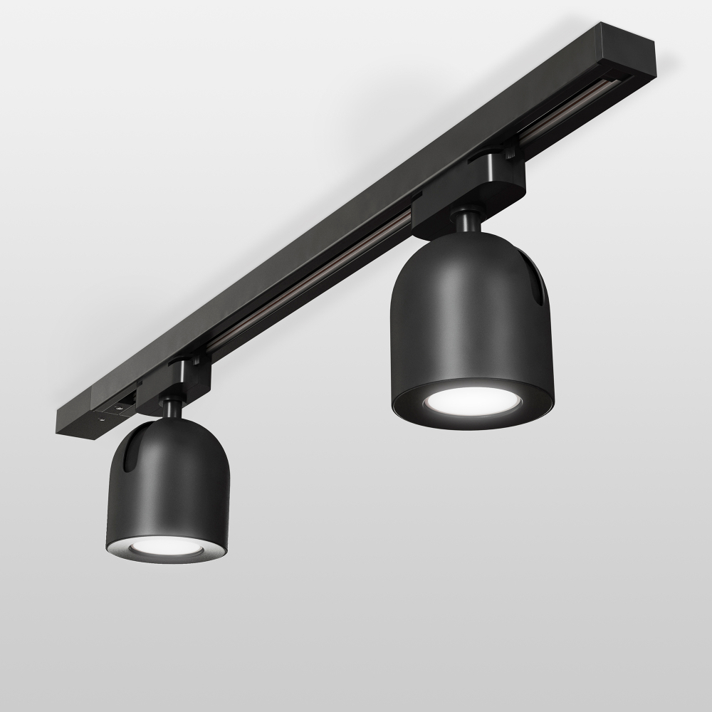 Трековый светильник Ogma GU10 черный MRL 1005