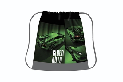 Сумка для сменной обуви MAX "Зеленый спорткар 2022" (Пчелка)