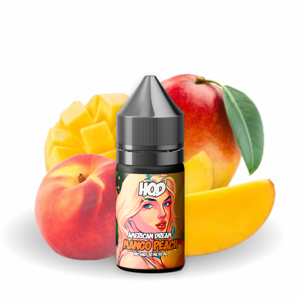 HQD American Dream - Mango Peach (5% nic)