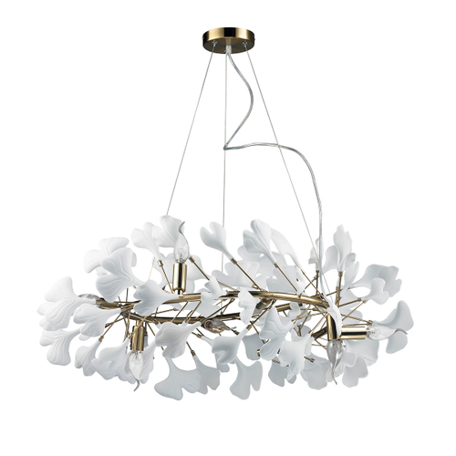 Люстра 10881P/R800 gold/white