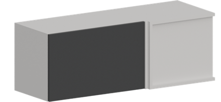 Кухня Модуль ШВУГ 1000 Вотан / Графит Софт