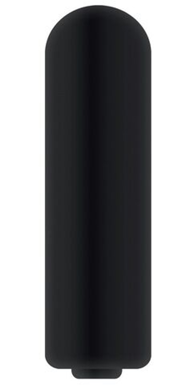 Черная перезаряжаемая вибропуля Bullet Buddy (Цвет: черный)