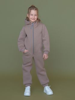 Комбинезон утепленный (Какао) Тедди*