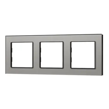 Рамка стеклянная FRM-GLARE-GS-3-GR (Arlight, -) 043801